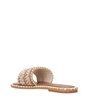 De Siena Shoes Sandals Nude+Suede