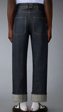 Thom Browne Denim 5 Pockets Trouser In Japanese Selvedge Denim