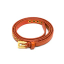 Prada Prada Skinny Eyelet Belt Orange