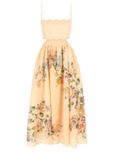 Zimmermann 'Halliday Scallop Midi' Dress