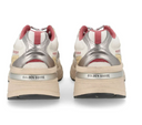 Golden Goose Lightstar Mesh Leather And Heel Polished Bio Based Upper Leather Toe Tpu Star