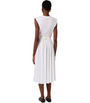 Elisabetta Franchi White Knotted Top