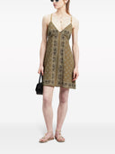 Palm Angels Paisley Print Slip Dress