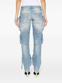 The Attico Essie Pantalon Long Denim