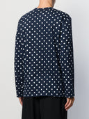 Comme des Garçons spielen Polka Dot Sweatshirt