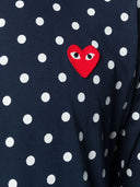 Comme des Garçons spielen Polka Dot Sweatshirt