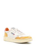 Autry Sup Vint Low Man Yellow/Leat