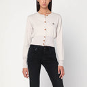 Vivienne Westwood Off White Cashmere Blend Cardigan