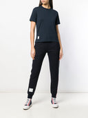 Thom Browne Logo Patch Short Sleeve T Shirt