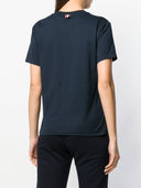 Thom Browne Logo Patch Short Sleeve T Shirt