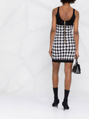 Balmain Paris Abito Corto In Maglia