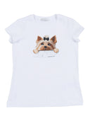 Monnalisa Regular Tee Little Dog Je
