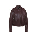 Versace Bufalo Leather Blouson