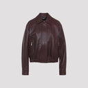 Versace Bufalo Leather Blouson