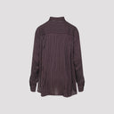 The Frankie Shop Peri Satin Fluid Shirt