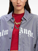 Palm Angels Striped Midi Dress