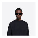 Balenciaga Swift Ovale Bb0157 S Nero