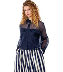 Maglia Max Mara Weekend Colomba Blu