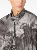 Emporio Armani Nylon Printed Blouson Jacket