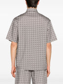 Emporio Armani Printed Cotton Blend Shirt