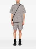 Emporio Armani Printed Cotton Blend Shirt