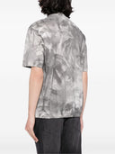 Emporio Armani Printed Cotton T Shirt
