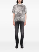 Emporio Armani Printed Cotton T Shirt