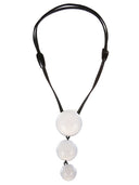 Monies Sylvan Leather Necklace With Pendant