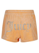 Juicy Couture Tamia Rhinestone Logo Shorts