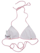 Mc2 Saint Barth Striped Triangle Bikini Top