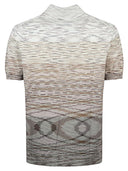 Missoni Tie Dye Print Cotton Polo Shirt