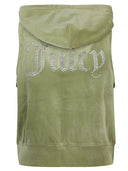 Juicy Couture Gilly Logo Velor Gilet