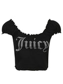Juicy Couture Logo Cotton Top