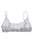 MC2 Saint Barth Bandana Print Bandeau Bikini Top