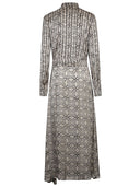 Obidi Printed Silk Dress