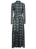 Obidi Printed Silk Dress
