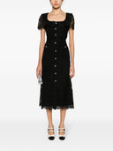 Self -Portrait -Spitze Midi Kleid
