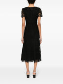 Self -Portrait -Spitze Midi Kleid