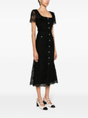 Self -Portrait -Spitze Midi Kleid