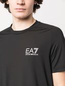 Ea7 Logo Nylon T Shirt