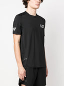Ea7 Logo Nylon T Shirt