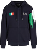 Ea7 Zipped Hoodie