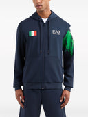 Ea7 Zipped Hoodie