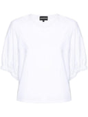 Camicetta di cotone Emporio Armani
