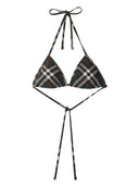 Burberry Check Triangle Bikini Top