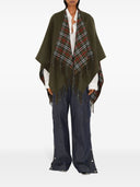 Burberry Check Cape réversible en laine