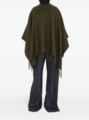 Burberry Check Cape réversible en laine