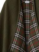 Burberry Check Cape réversible en laine