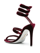 Rene' Caovilla Cleo Velvet Sandals