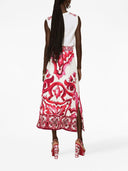 Dolce & Gabbana Maiolica Print Silk Top
